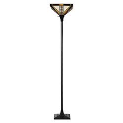 Tiffany-Style 1-Light Floor Lamp w/ 14" Lampshade